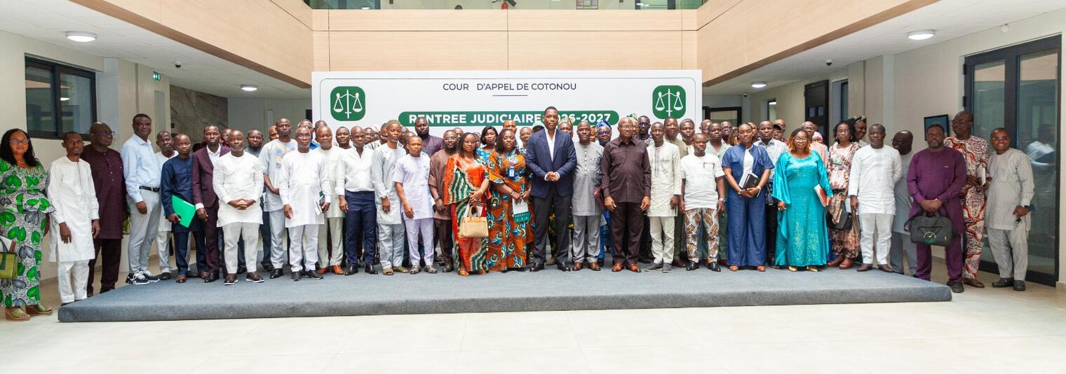 justice au Bénin — Bénin : Conférence de rentrée judiciaire 2026-2027 : Yvon DETCHENOU engage les juridictions dans une 