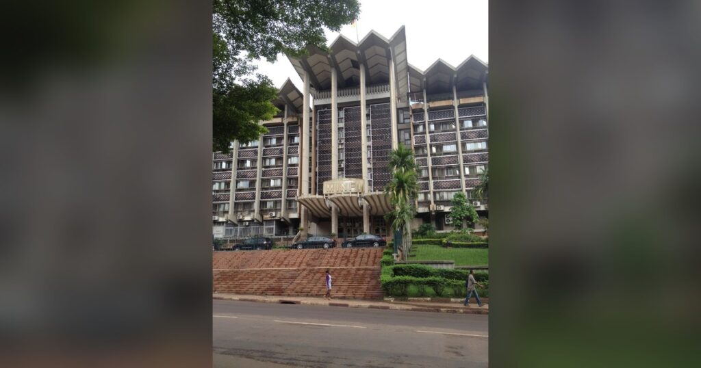 Siège du ministère des Finances (MINFI) à Yaoundé, qui gère la dette du Cameroun