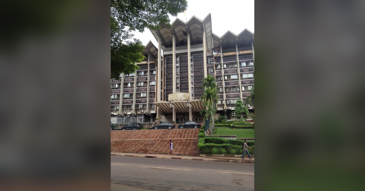 Siège du ministère des Finances (MINFI) à Yaoundé, qui gère la dette du Cameroun