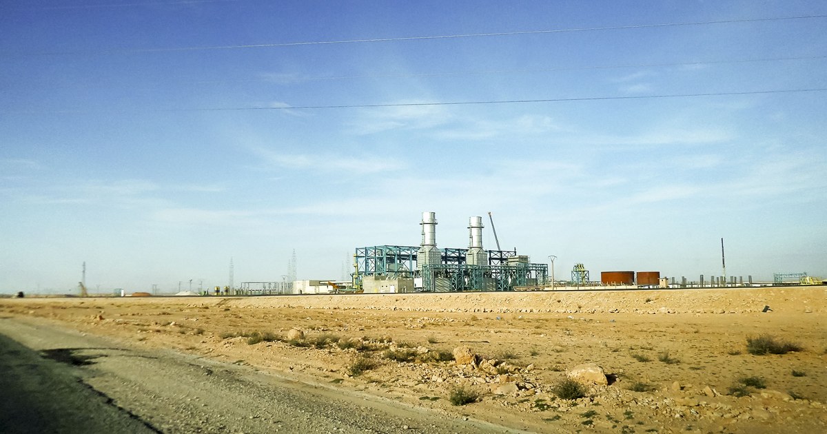 Centrale électrique au gaz de Tilghemt, près de Hassi R'Mel : le marché intérieur pèse sur les hydrocarbures en Algérie