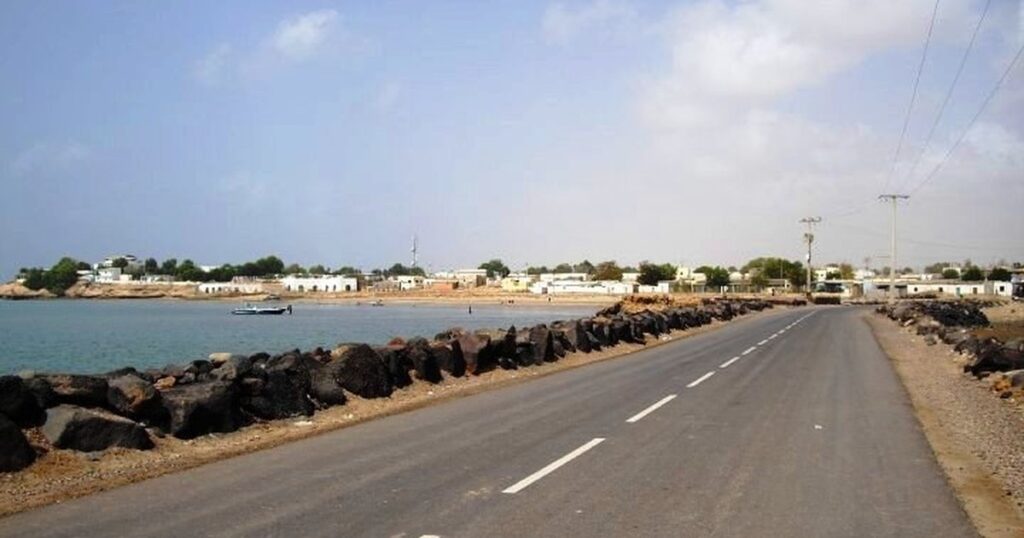 Front de mer d'Obock, ville proche du naufrage à Djibouti des 8 et 9 octobre 2026