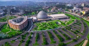 Kigali Convention Centre, où se tient le sommet africain des marchés carbone du 13 au 15 octobre