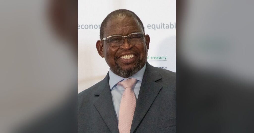 Enoch Godongwana, ministre sud-africain des Finances, dont le Trésor renonce à l'adhésion pleine au Club de Paris