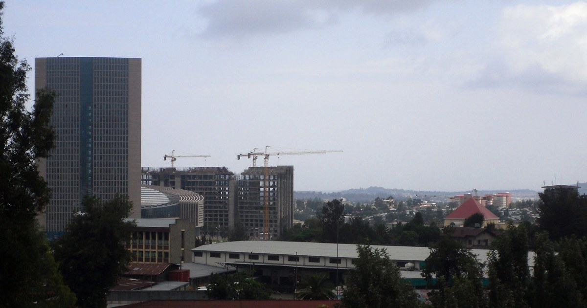 Centre de conférences de l'Union africaine à Addis-Abeba, institution qui pilote la Force africaine en attente