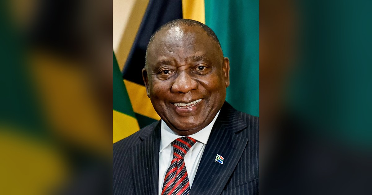 Cyril Ramaphosa, président sud-africain, qui a rappelé Salva Kiir à l'accord de paix du Soudan du Sud