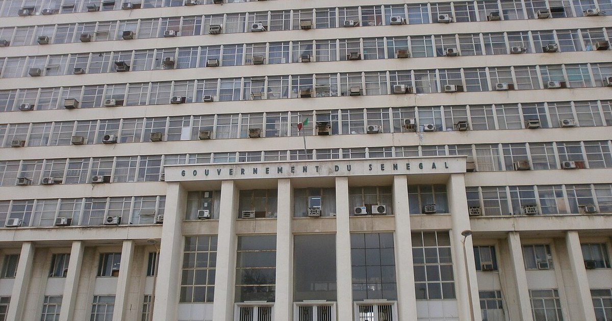 Immeuble du gouvernement du Sénégal à Dakar, où se prépare le traitement de la dette du Sénégal
