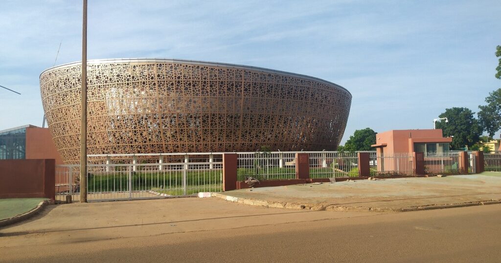 Centre international de conférences Mahatma Gandhi de Niamey, où Tiani a prôné une justice offensive le 22 octobre 2026