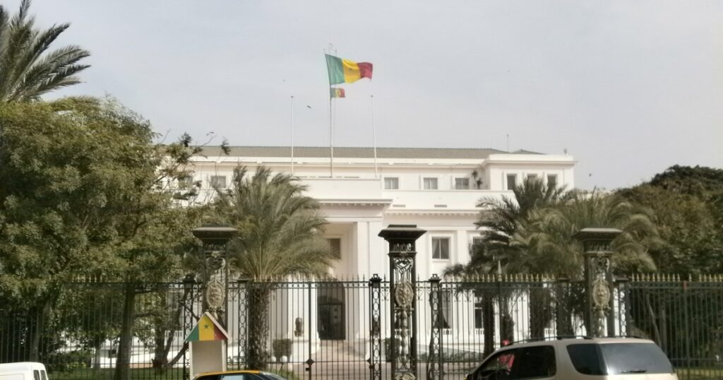 Palais de la République à Dakar, où Amnesty demande au président d'agir pour Mbayang Diop